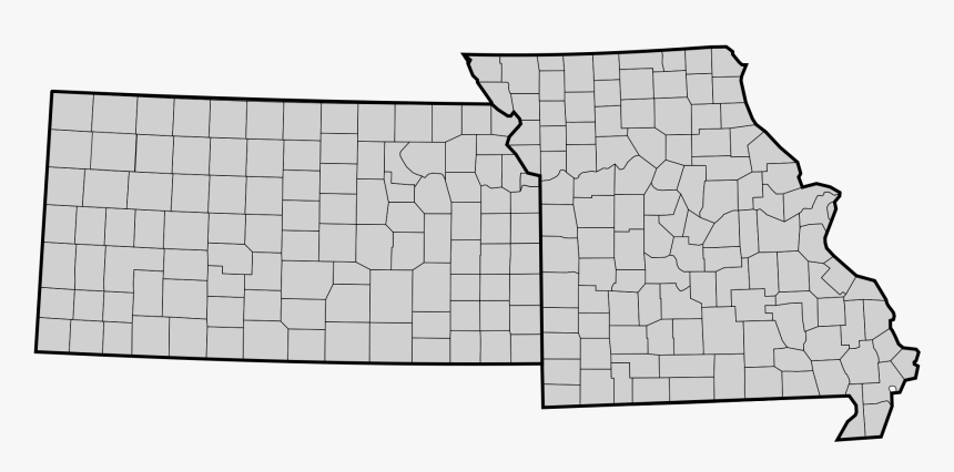 State Of Kansas And Missouri, HD Png Download, Free Download