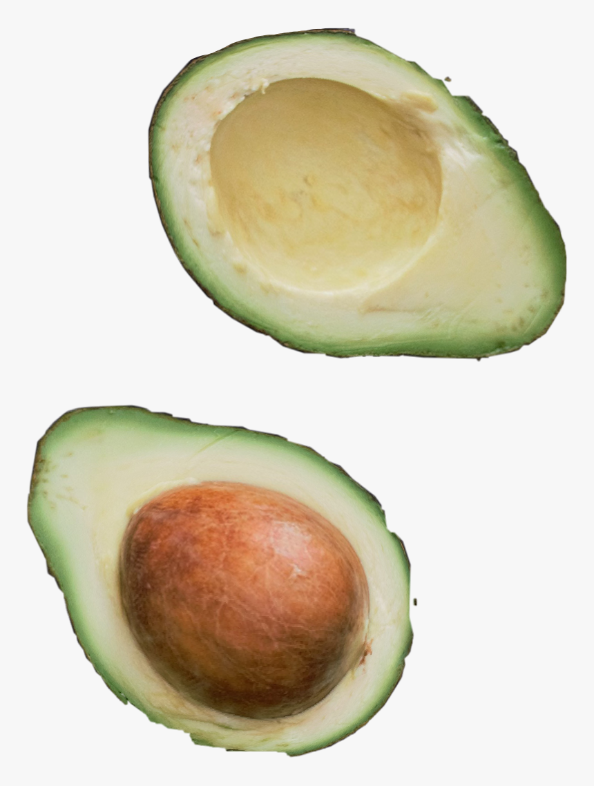 #avacado #pair #two #transparent #sticker #remixme - Avocado, HD Png Download, Free Download