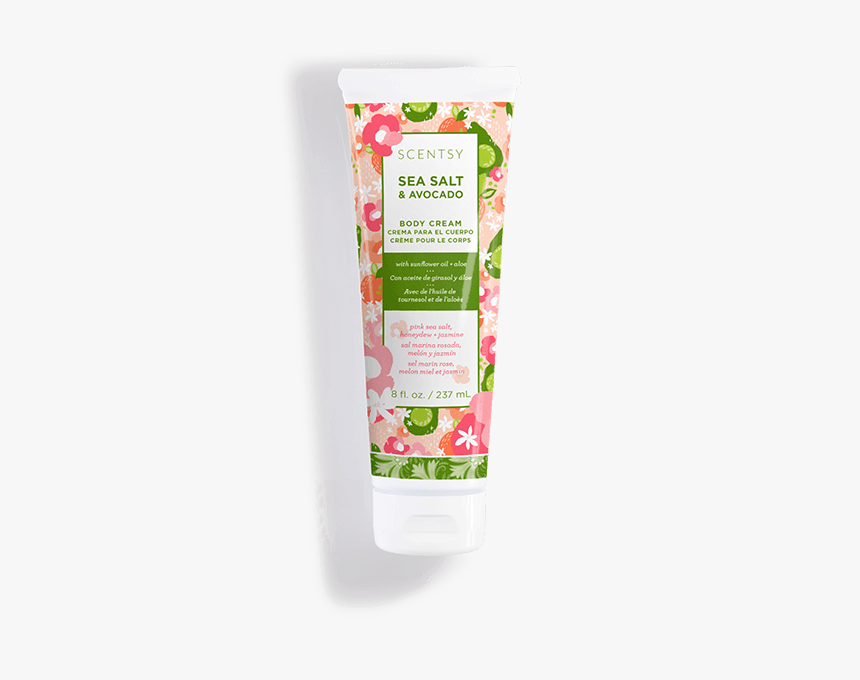 Sea Salt & Avacado Body Cream - Cosmetics, HD Png Download, Free Download