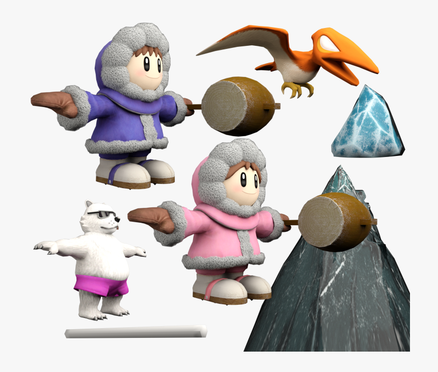 Download Zip Archive - Ice Climbers Smash Ultimate, HD Png Download, Free Download