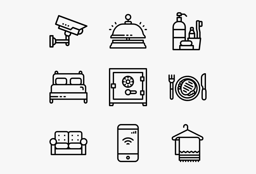 Characteristic Vector Pictogram Icon - Real Estate Icons Png, Transparent Png, Free Download