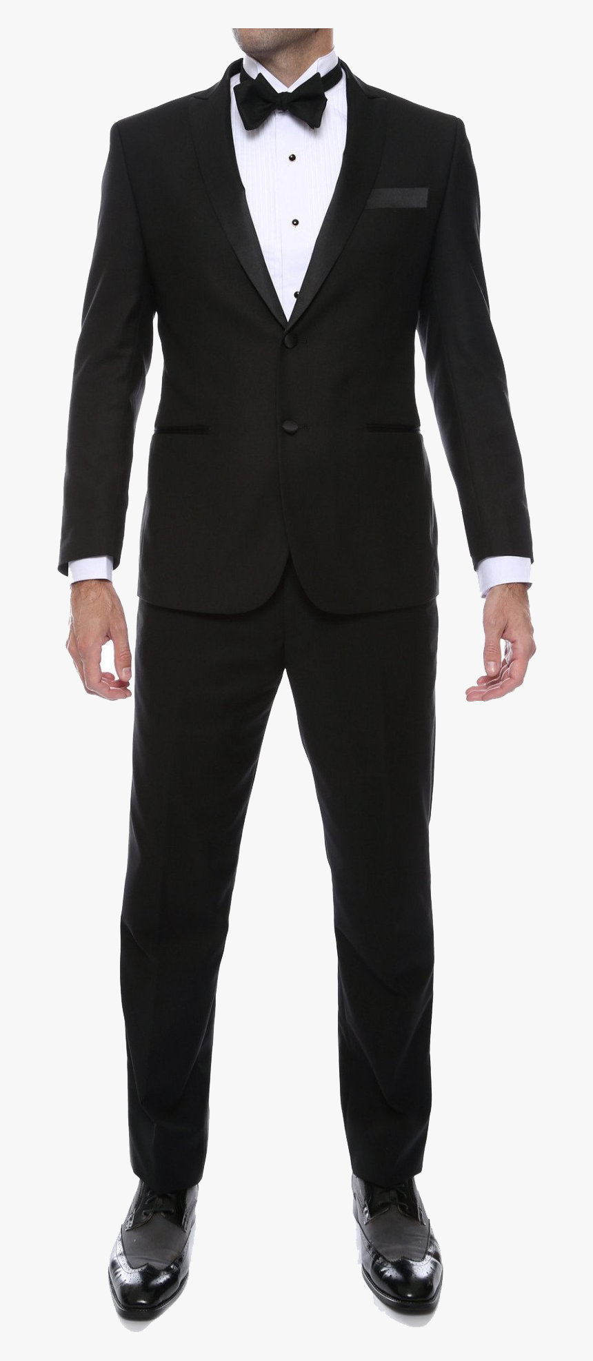 Black Tuxedo Suit Transparent Background - Tuxedo Transparent Background, HD Png Download, Free Download