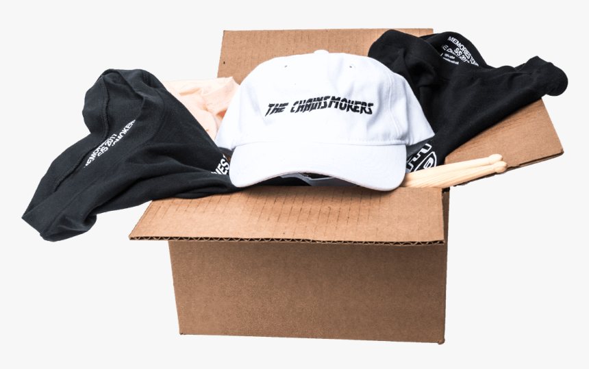 Chainsmokers Mystery Box , Png Download - Baseball Cap, Transparent Png, Free Download