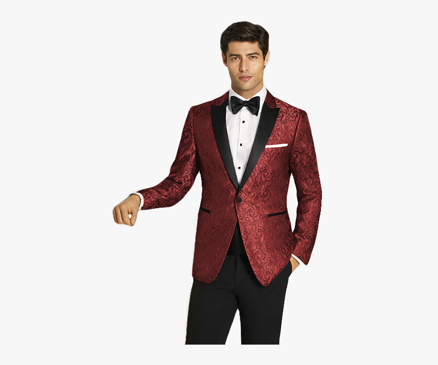 Charcoal Paisley Tux, HD Png Download, Free Download