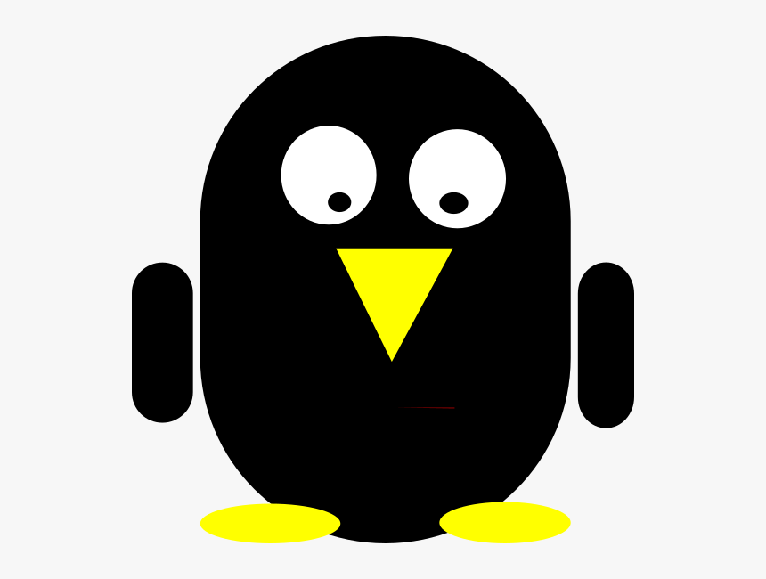 Tux Nowhite - Adã©lie Penguin, HD Png Download, Free Download