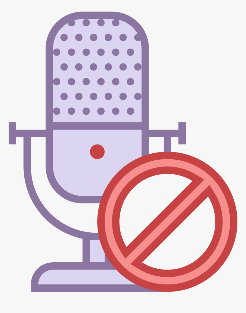 Microphone Mute Icon Png - Stop Smartphone Png, Transparent Png, Free Download