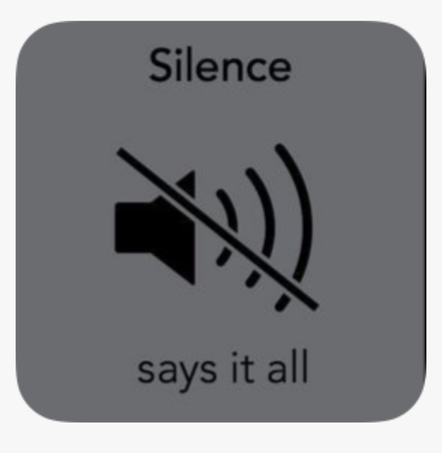 #mute #iphone #notification #silence #aesthetic #saysitall, HD Png Download, Free Download