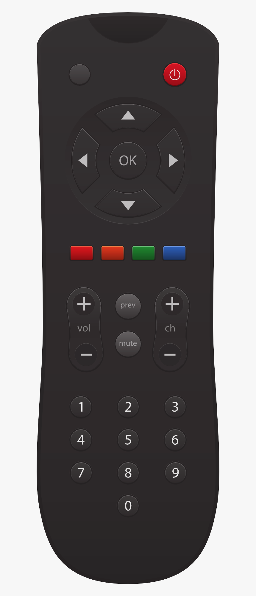 Remote Control Vector Png Transparent Image - Gadget, Png Download, Free Download