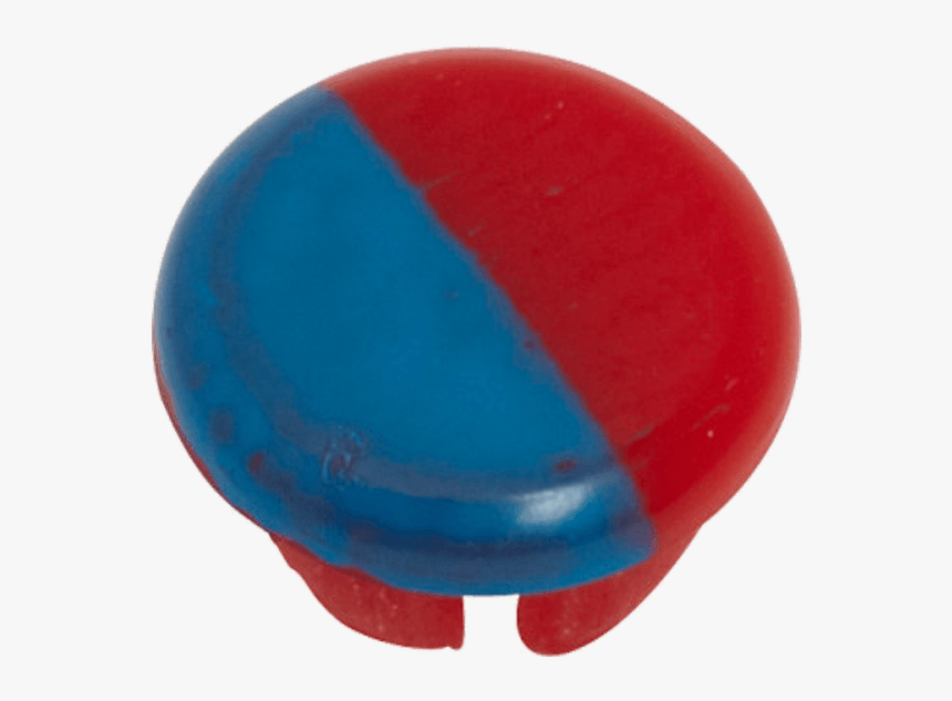 M907265-0070a Index Button Red/blue For Single Lever - Coin Purse, HD Png Download, Free Download