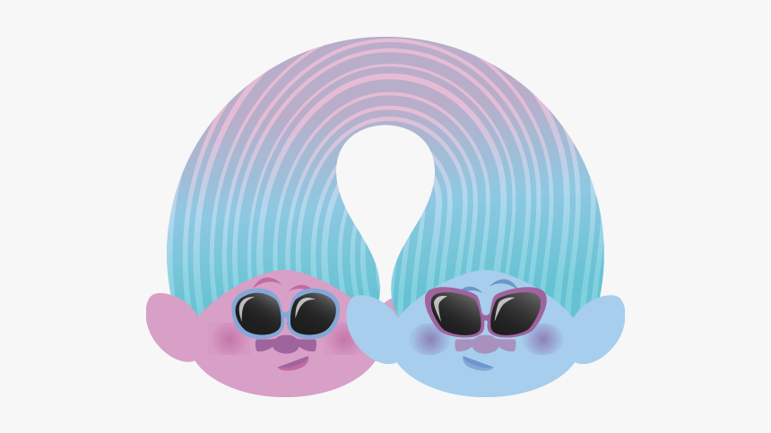 Double The Hugs Trolls, HD Png Download, Free Download