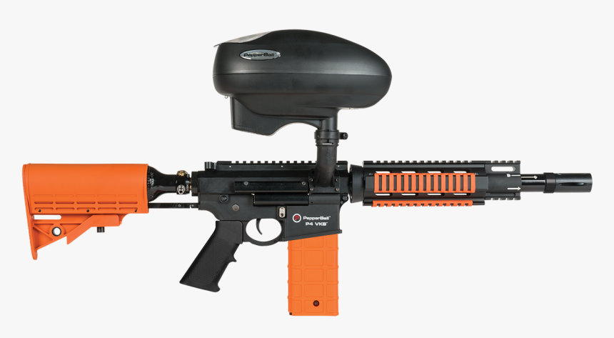 Transparent Paintball Gun Png - Pepperball Vks Launcher, Png Download, Free Download