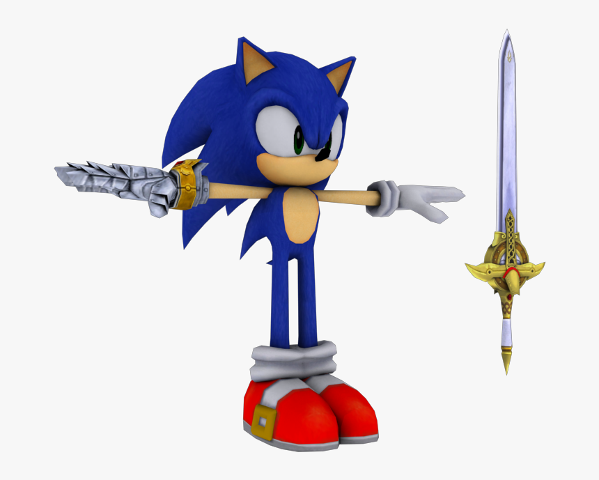 Sonic And The Black Knight Model, HD Png Download, Free Download