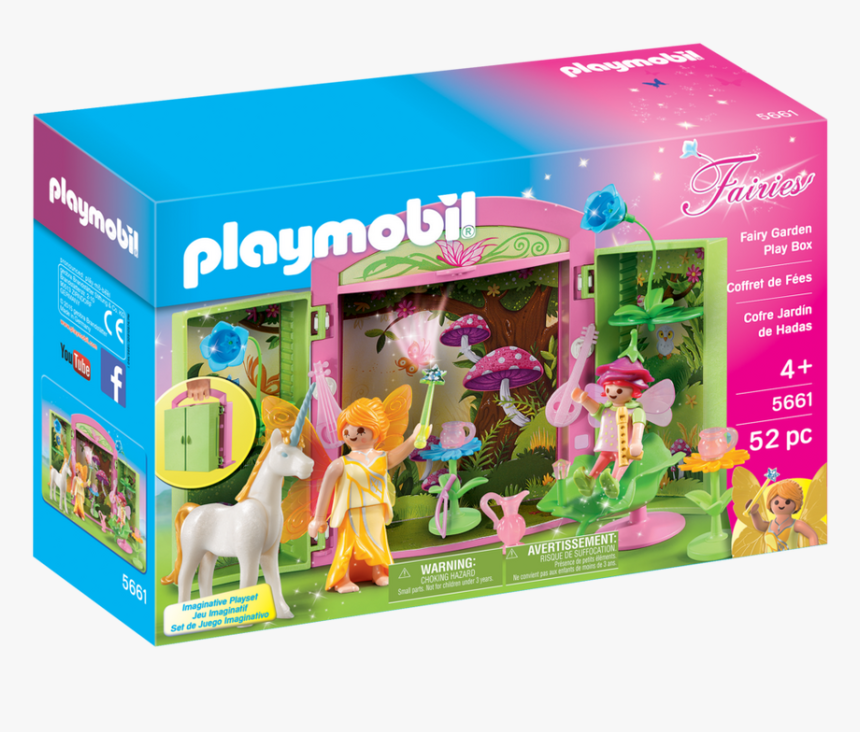 Playmobil Fairy Garden Play Box, HD Png Download, Free Download