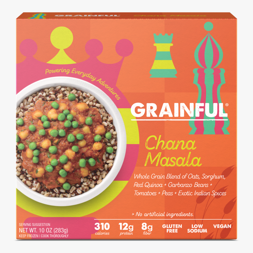 Chana Masala Head On Pic - Grainful Chana Masala, HD Png Download, Free Download