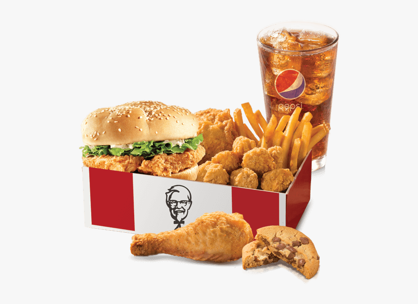 Kfc Png - Kfc All Star Box Meal, Transparent Png, Free Download