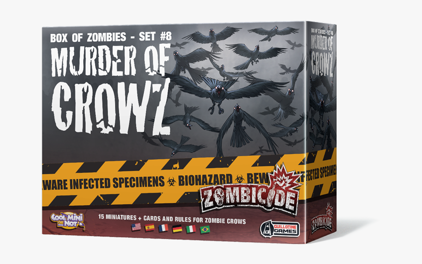 Pic2453994 - Zombicide Murder Of Crowz, HD Png Download, Free Download