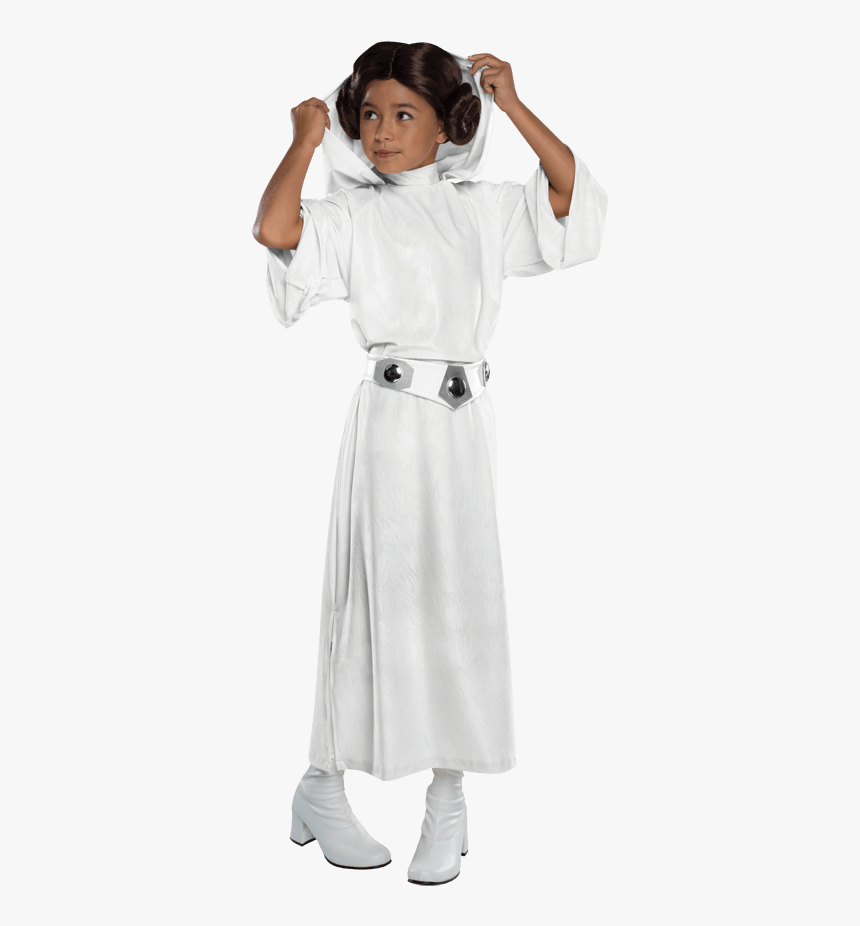 Hooded Kids Princess Leia Costume - Princess Leia Costume, HD Png Download, Free Download