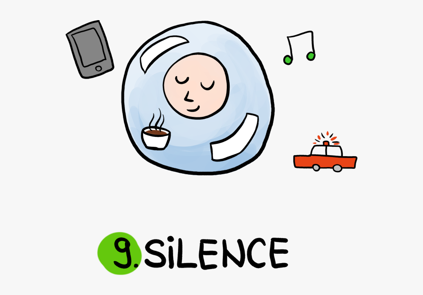Silence Is Important, Especially If You"re An Introvert - Cartoon, HD Png Download, Free Download