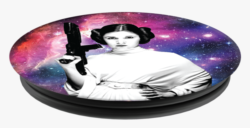 Leia Star Wars Popsockets Grips , Png Download - Galaxy Popsockety, Transparent Png, Free Download