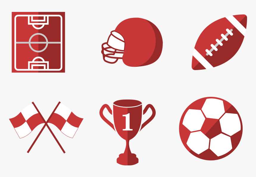 American Football Football Pitch Clip Art - Clip Art, HD Png Download, Free Download