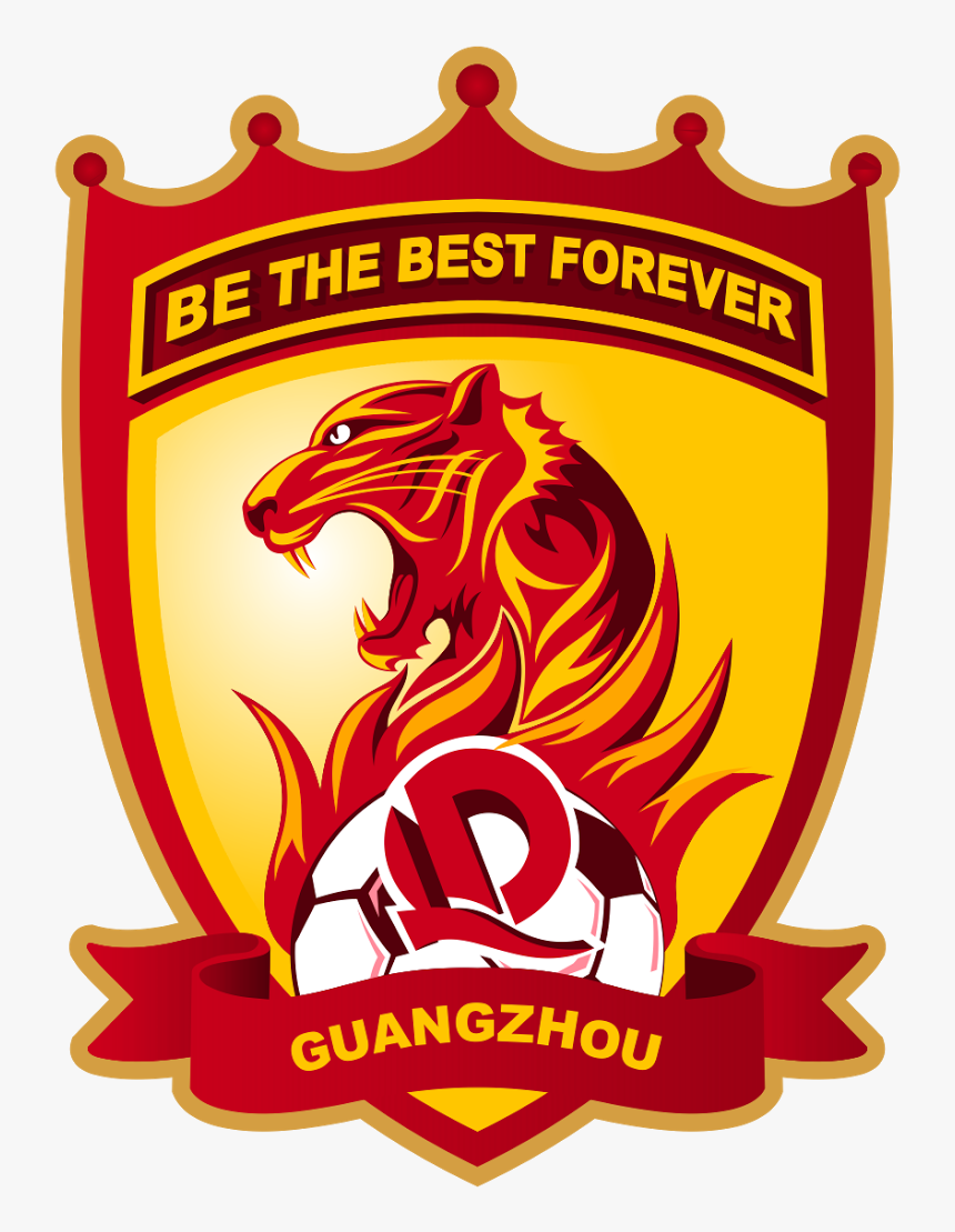 Guangzhou Evergrande Football Club Logo Vector~ Format - Mejores Escudos De Futbol, HD Png Download, Free Download