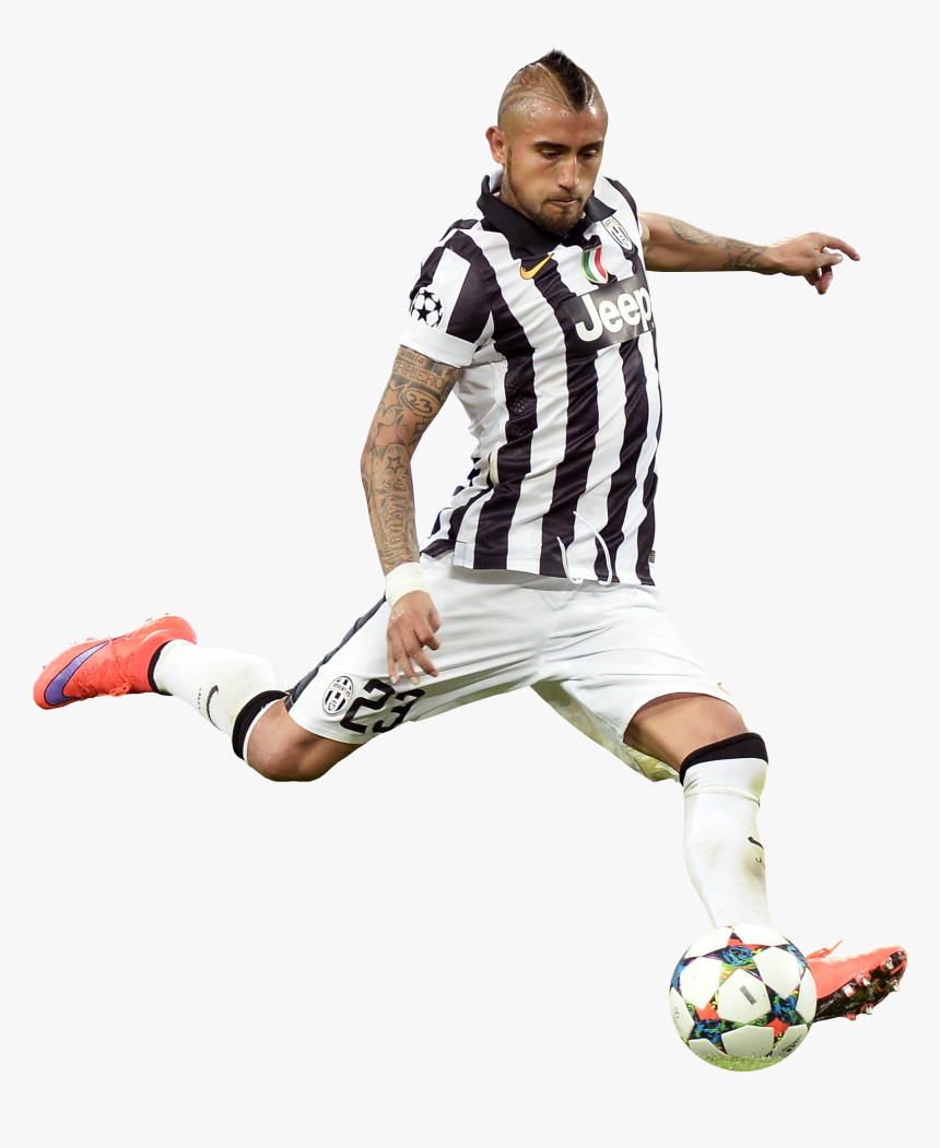 Arturo Vidal Render - Arturo Vidal Juventus Png, Transparent Png, Free Download