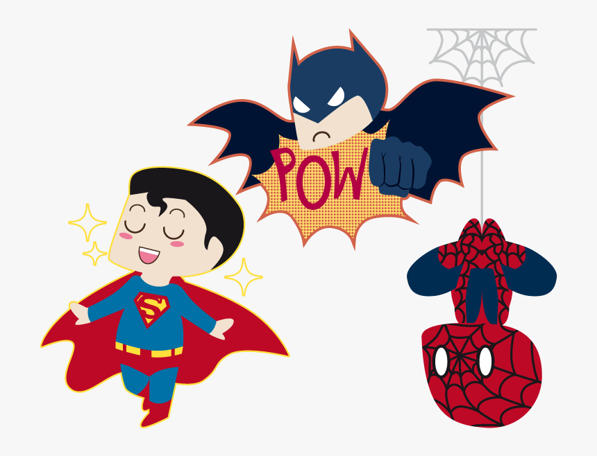 Superheroes Png Transparent Background - Super Heroes Mini Png, Png Download, Free Download
