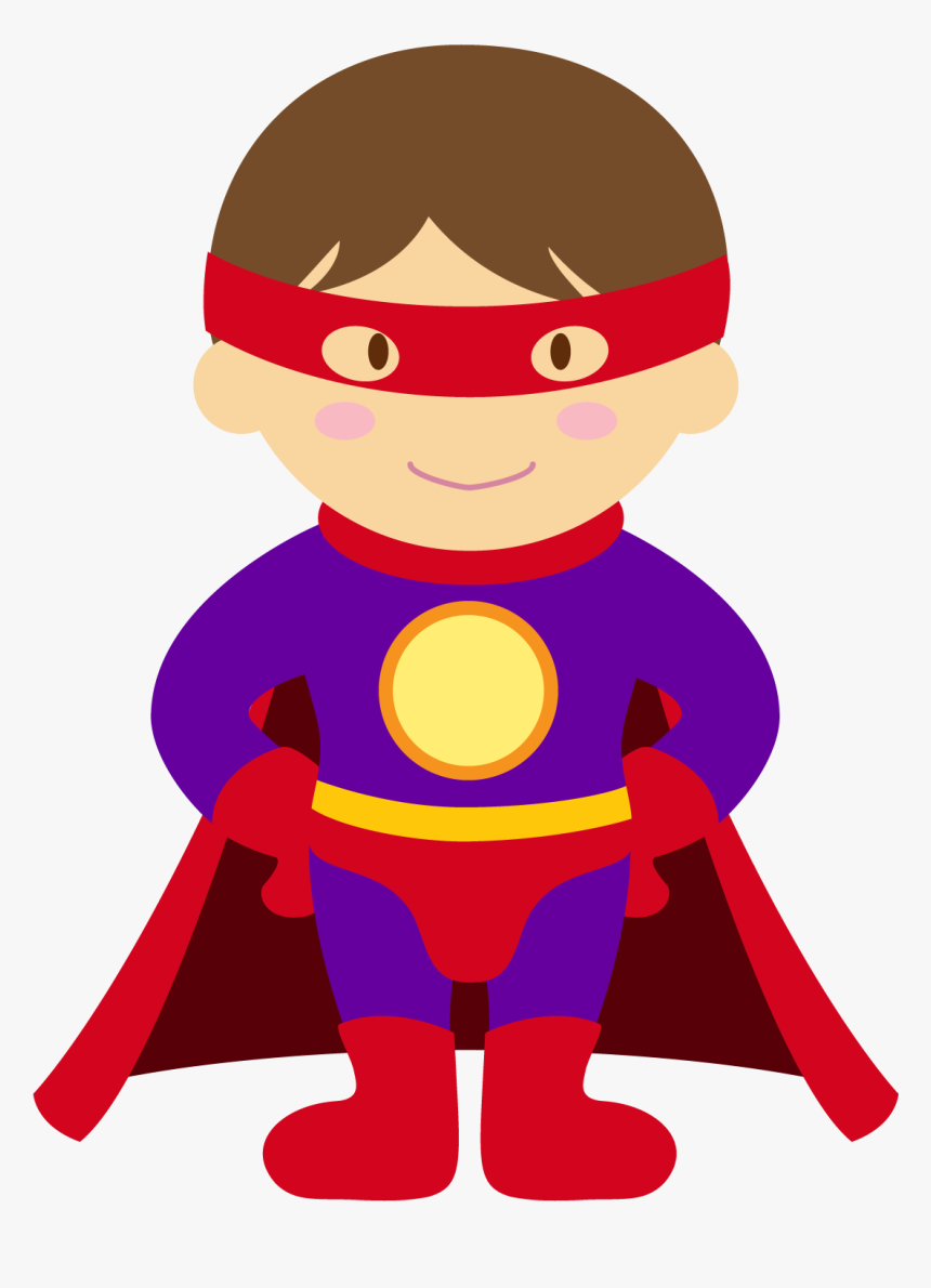 Clip Art Kid Superheroes Clipart - Superhero Clip Art, HD Png Download, Free Download