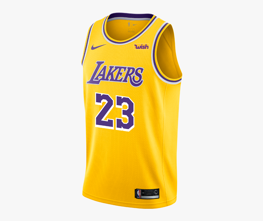 wish on lakers jersey