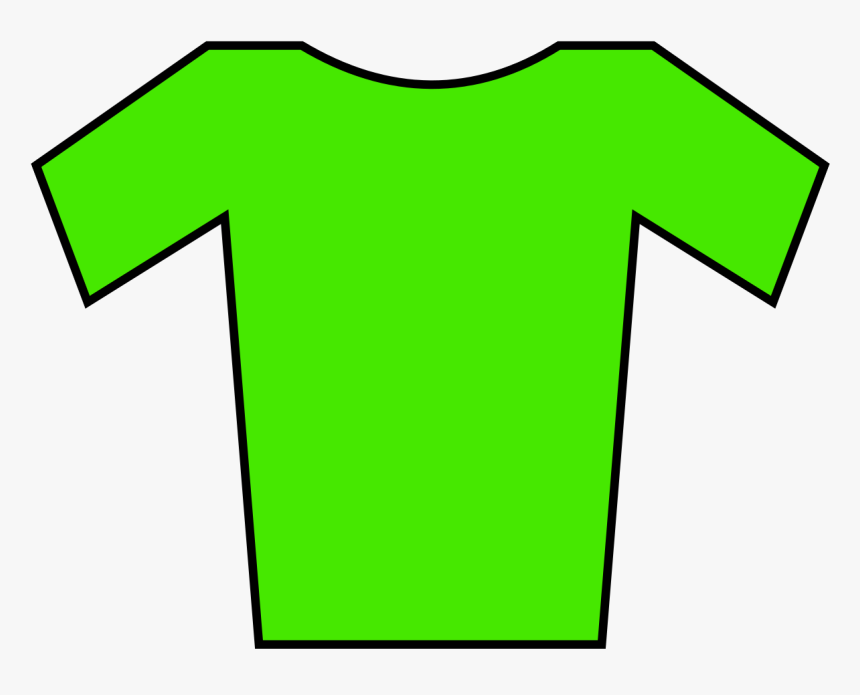 Green Football Jersey Clipart, HD Png Download, Free Download