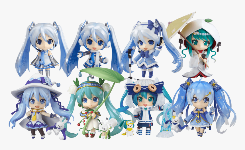 Snow Miku All Years, HD Png Download, Free Download