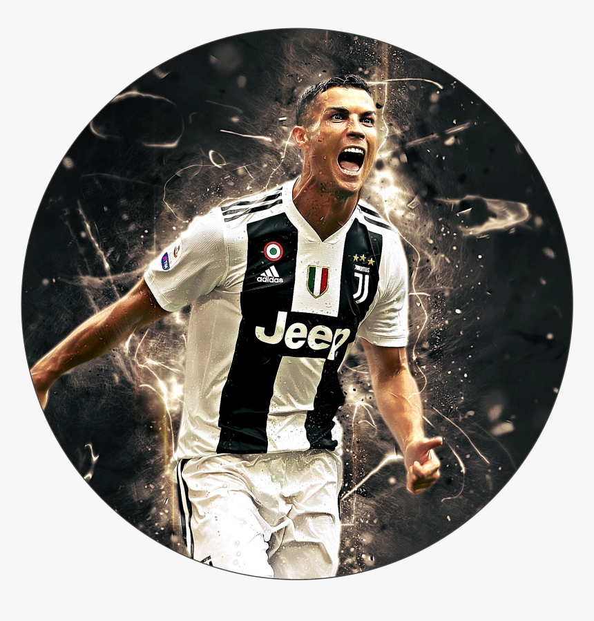 Cristiano Ronaldo Juventus Circle, HD Png Download, Free Download