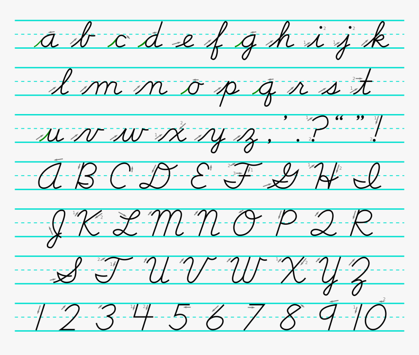 Cursive Letters, HD Png Download, Free Download