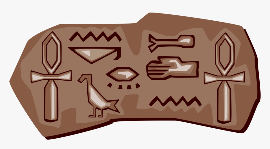 Vector Illustration Of Ancient Egyptian Petroglyphs - Illustration, HD Png Download, Free Download
