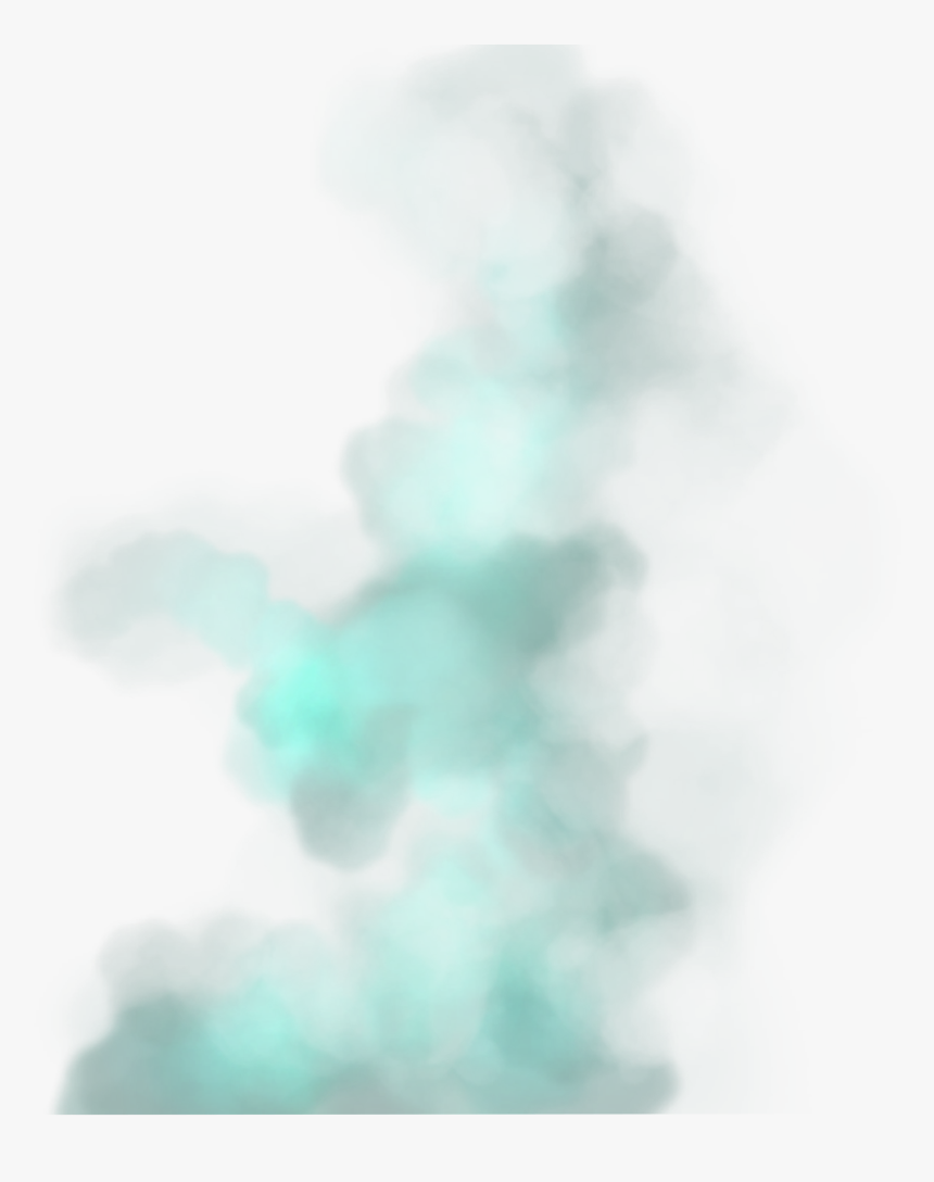 #ftestickers #effect #overlay #smoke #fog #green - Overlay Green Smoke Transparent, HD Png Download, Free Download