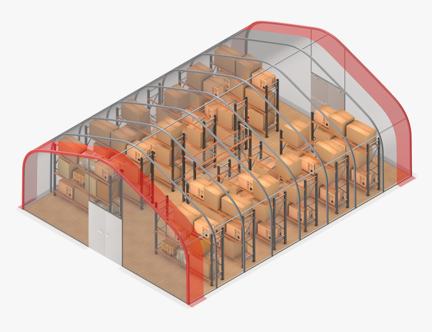 Alaska Structures Hgx-series Industrial Warehouses - Industrial Warehouse Png, Transparent Png, Free Download