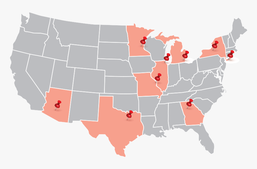 2016 Senate Election Map, HD Png Download, Free Download