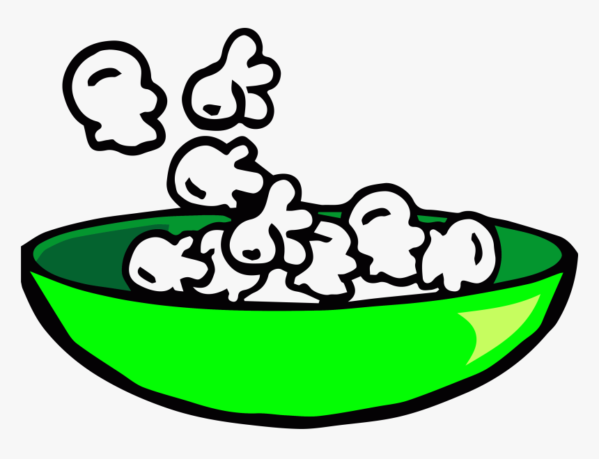 Snack Food Popcorn Clipart Png - Healthy Popcorn Clip Art, Transparent Png, Free Download