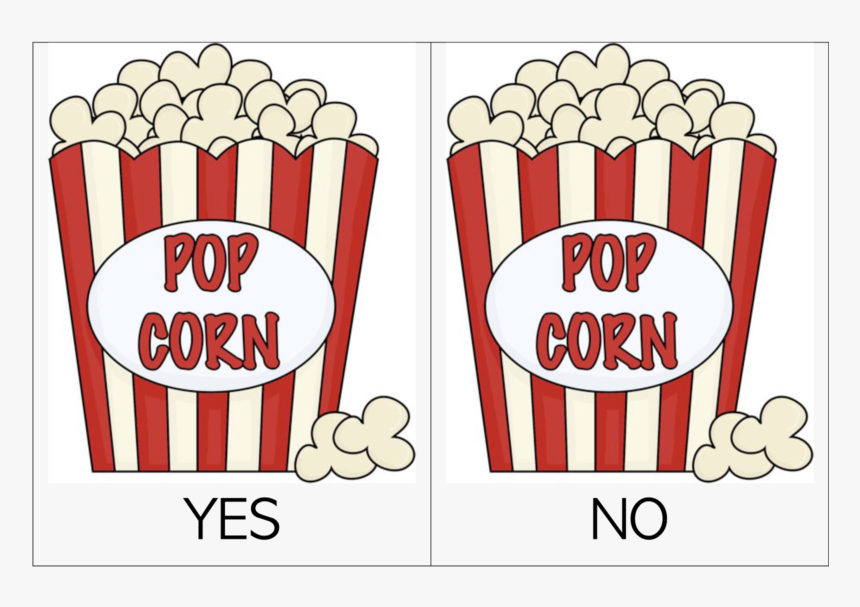 Popcorn Clipart Drawing - Popcorn Clipart, HD Png Download, Free Download