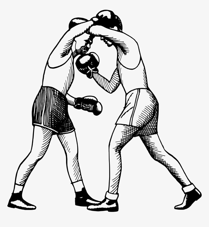 Boxing Clip Arts - Boxing Clipart Black And White, HD Png Download, Free Download