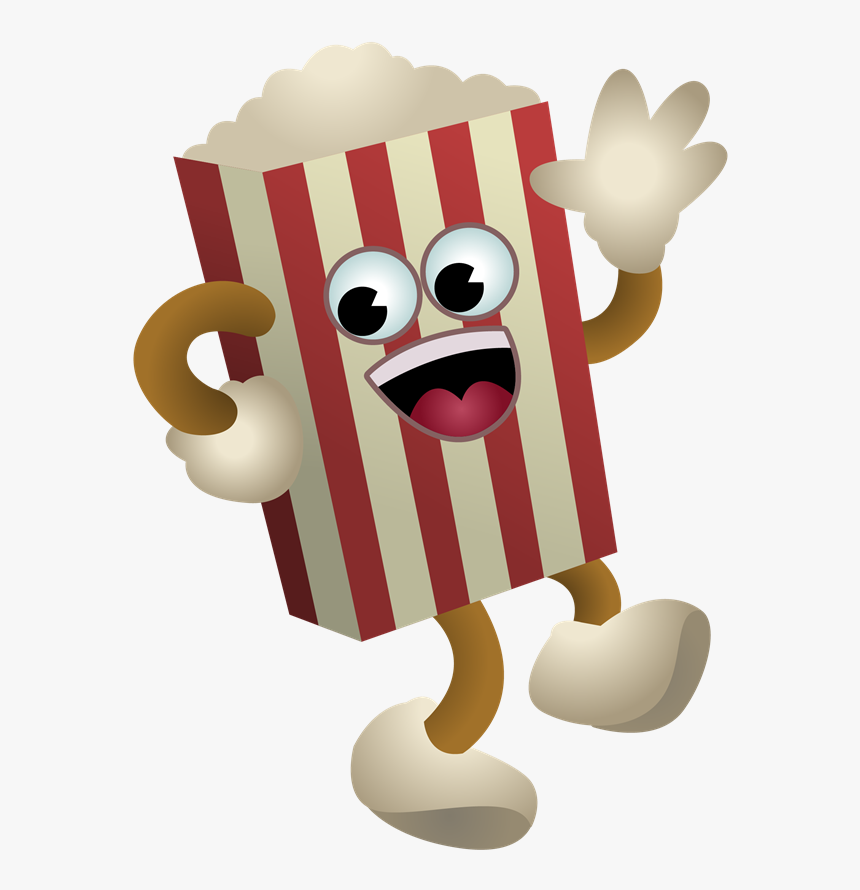 Pop Clipart Bowl Popcorn - Food Character, HD Png Download, Free Download