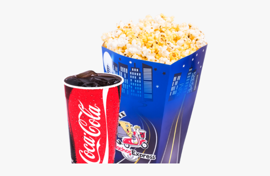 Popcorn And Drink Png, Transparent Png, Free Download