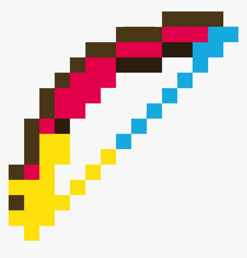 Arrow Minecraft Png - Minecraft Bow And Arrow, Transparent Png, Free Download