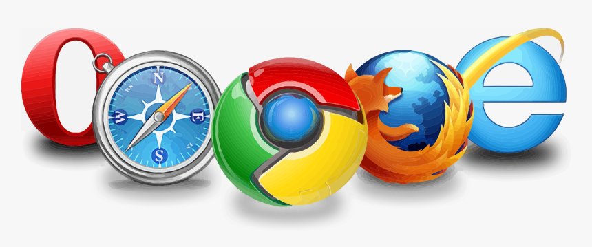 Browsers Free Download Png - Historia De Los Navegadores, Transparent Png, Free Download