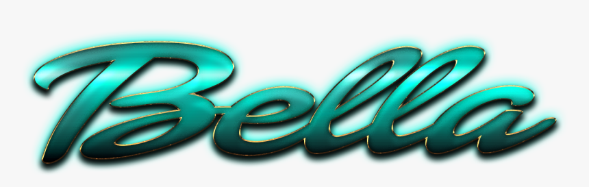 Bella Name Logo Png - Bella Name Tag, Transparent Png, Free Download