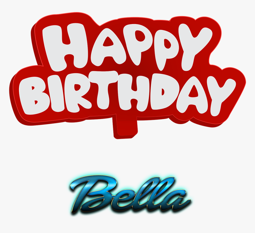 Bella Happy Birthday Name Logo - Birthday Cake With Name Levi, HD Png Download, Free Download