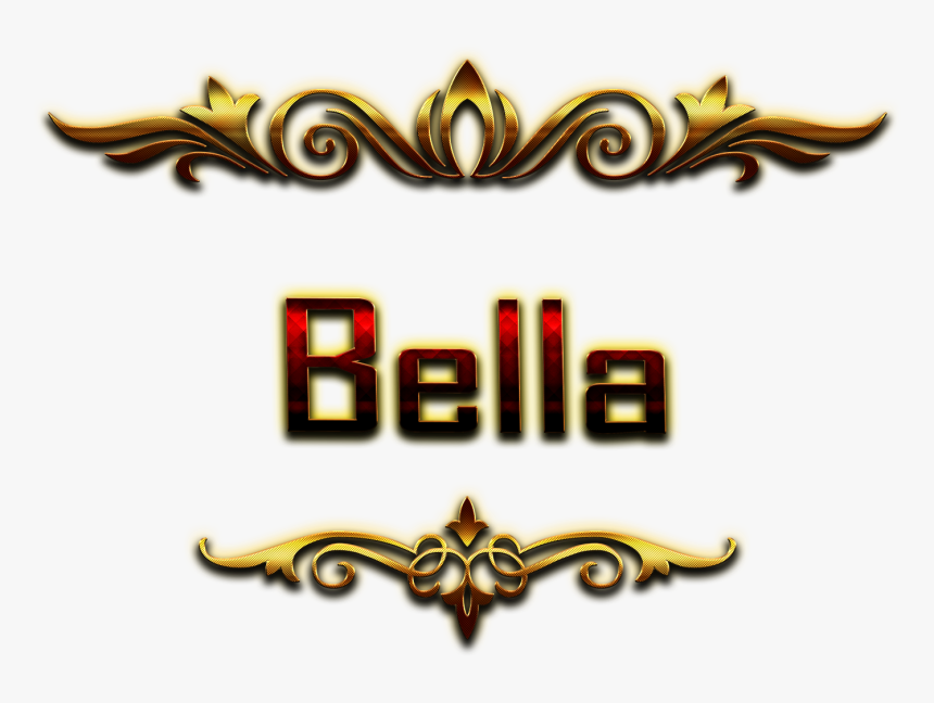 Bella Decorative Name Png - Amit Name, Transparent Png, Free Download