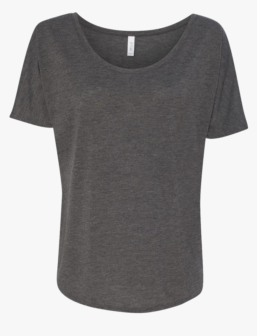 Bella Canvas 8816 Dark Grey Front High - Active Shirt, HD Png Download, Free Download