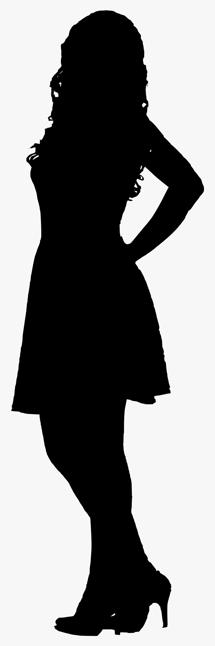 Silhouettes Transparent Onlygfx - Woman Silhouette Transparent, HD Png Download, Free Download