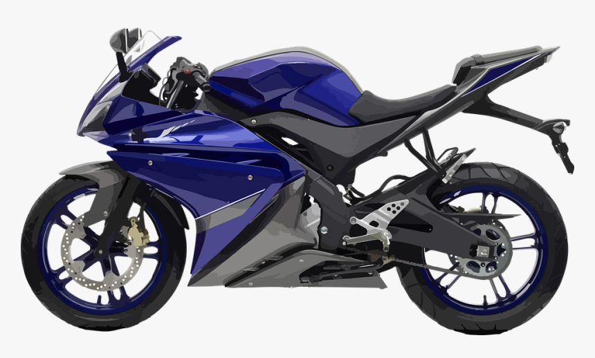 Engine, Motorcycle, Sport, Motor - Yamaha Yzf R125 2008, HD Png Download, Free Download